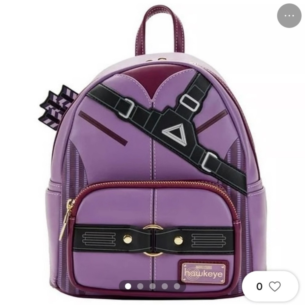 Loungefly Kate Bishop Hawkeye mini backpack